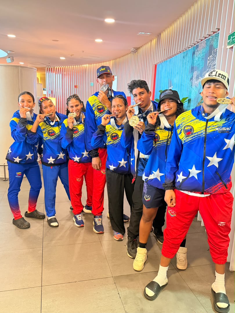 VENEZUELA LOGRA 16 MEDALLAS EN EN PANAMERICANO DE WUSHU EN ARGENTINA 2026